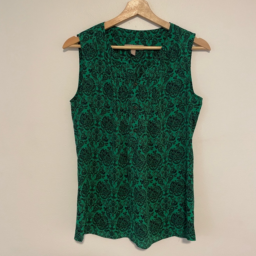 Banana Republic XS Women’s Paisley Sleeveless Blouse